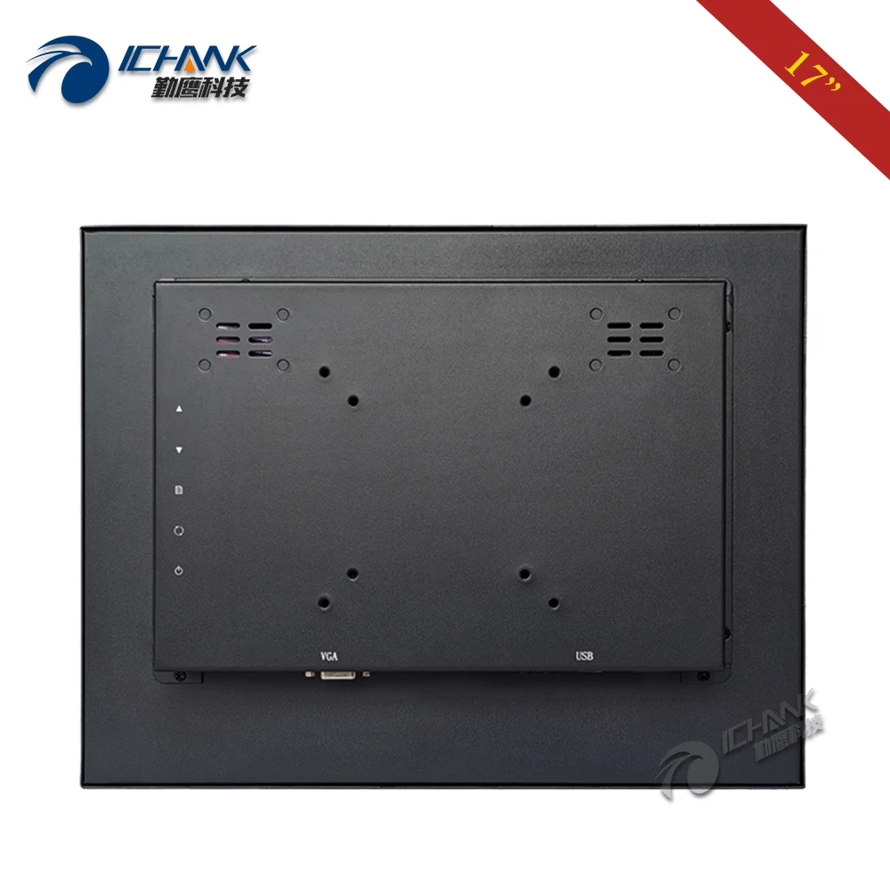 ZB170TC DW/17 дюймов 1280x1024 VGA HD металлический корпус Бесплатный привод емкостный