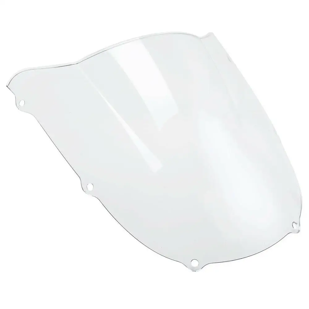 Мотоцикл двойной пузырь лобовое стекло ветровое стекло для Kawasaki Ninja ZX6R ZX600 1998-1999