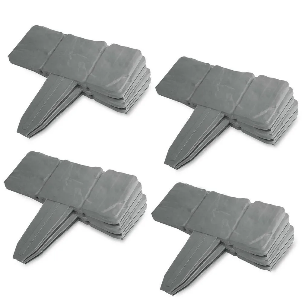 2 шт. заборы для сада с имитацией камня |