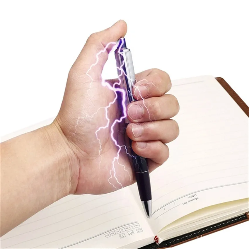 

1PCS Electric Shock Pen Practical Joke Gag Prank Funny Trick Fun Gadget April Fool Toy