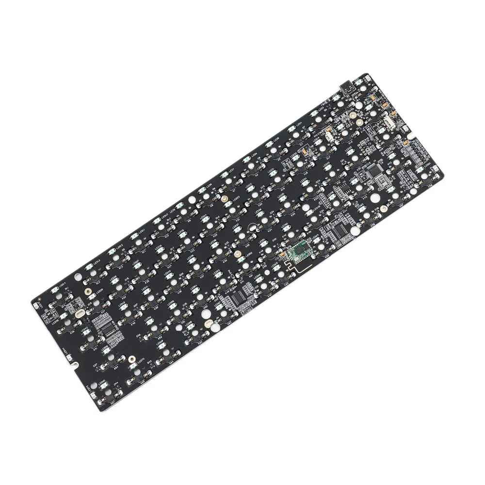 sem fio rgb gk61xs pcb | espaço