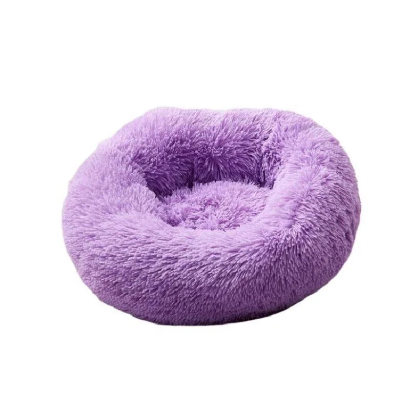 AliExpress,, новое гнездо для домашних животных, Осень-зима, толстый плюш, круглое гнездо для домашних животных, кошка, мусорная собака, гнездо, с фабрики