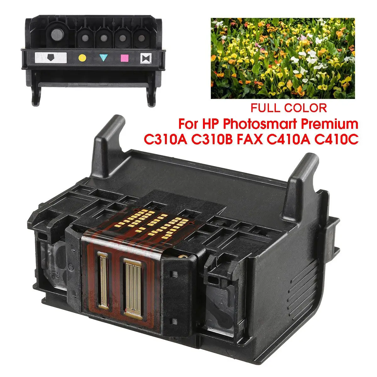 LEORY печатающая головка для hp Photosmart Premium C310A C310B факс C410A C410C печатающая головка Печатающая головка Запчасти для принтера аксессуары в сборе