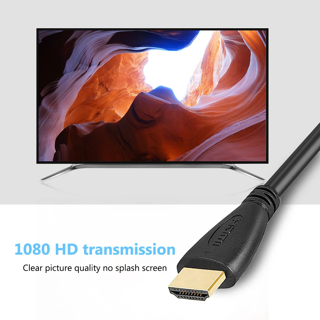 Высокоскоростной HDMI кабель видео кабели позолоченный 1,4 1080P 3D кабель для HDTV сплиттер коммутатор 0,5 м 1 м 1,5 м 2 м 3 м 5 м 10 м 15 м