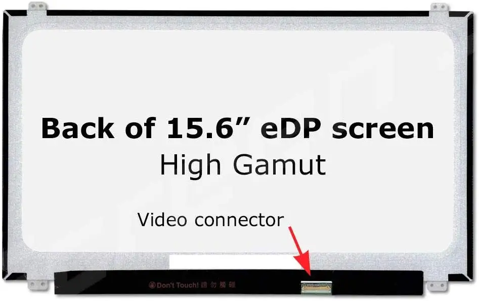 

LP156WF6(SP)(P2) High Colour Gamut IPS New Replacement LCD Screen for Laptop LED Matte