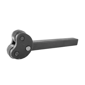 

Promotion! 1Pcs Portable Double Wheel Knurling Multifunction Knurling Tool Steel Knurling Knurl Wheel Tool Lathe Cutter Rod Indu