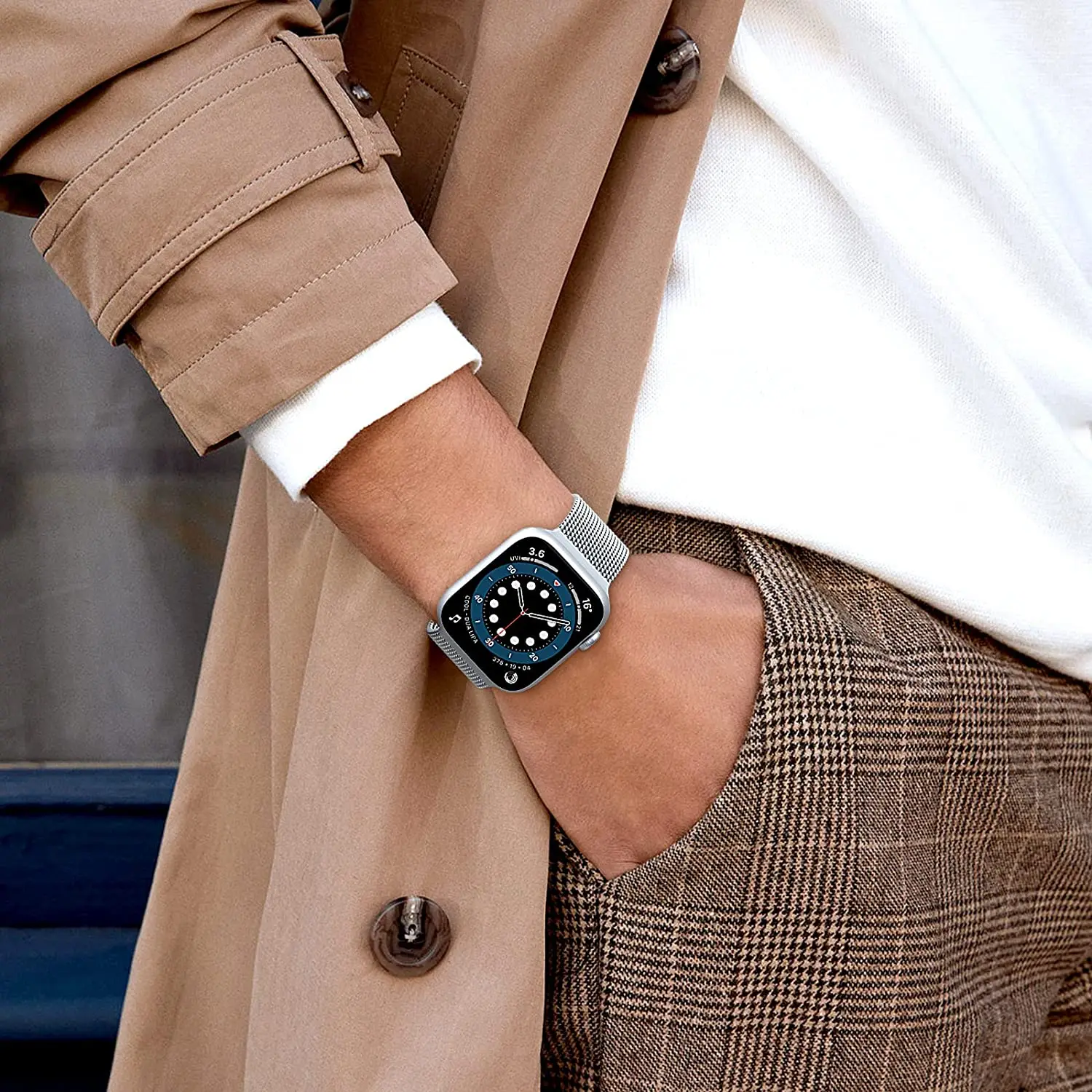 Strap For Apple watch band 44mm 41mm 