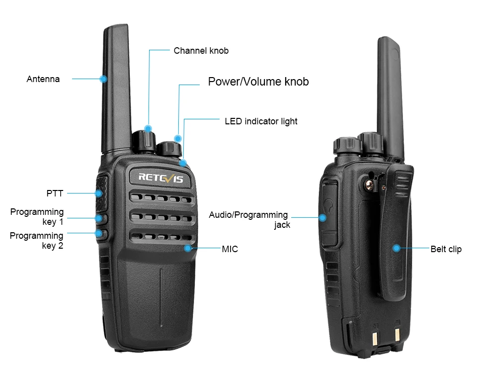 10 шт. Retevis RT40 DMR цифровая рация Tier I 0,5 W FRS/PMR446 цифровая/аналоговая рация Ham Radio Handheld Comunicador