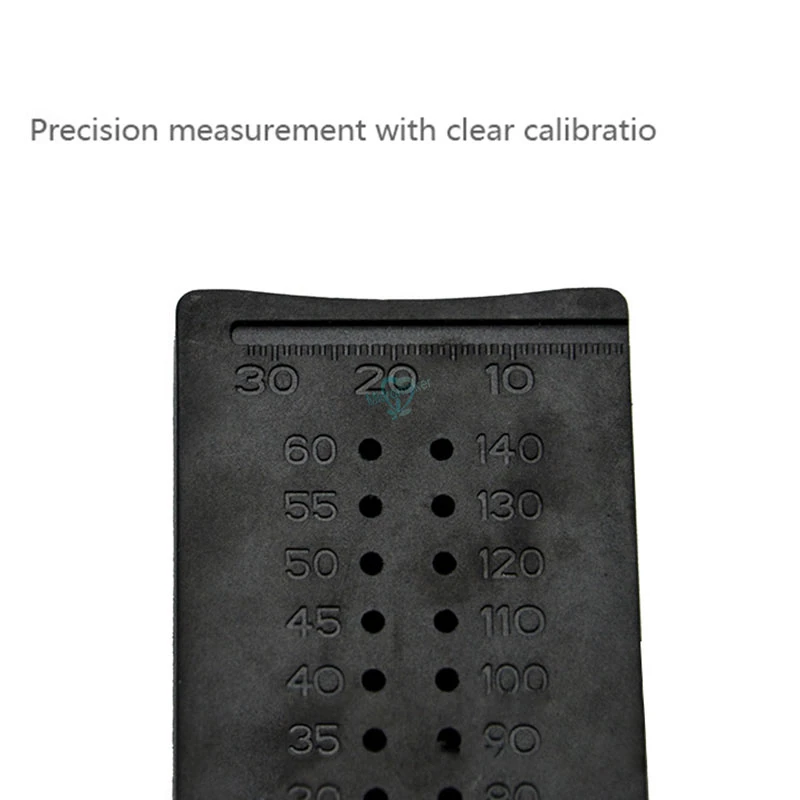 Dental gutta percha Cutter measering endo rulers Endodontic Span Measure Scale