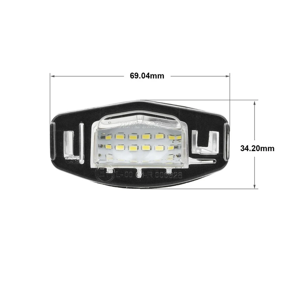 Led License Plate Lights Fit For Honda Prelude Gen5 Civic Eg Ej Accord Cd,  Canbus Error Free Rear Tag Lights, Registration Lamp - Signal Lamp -  AliExpress