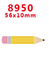 8950 30 шт мультфильм персонаж плоское украшение из смолы PR 8210 - Цвет: 8950