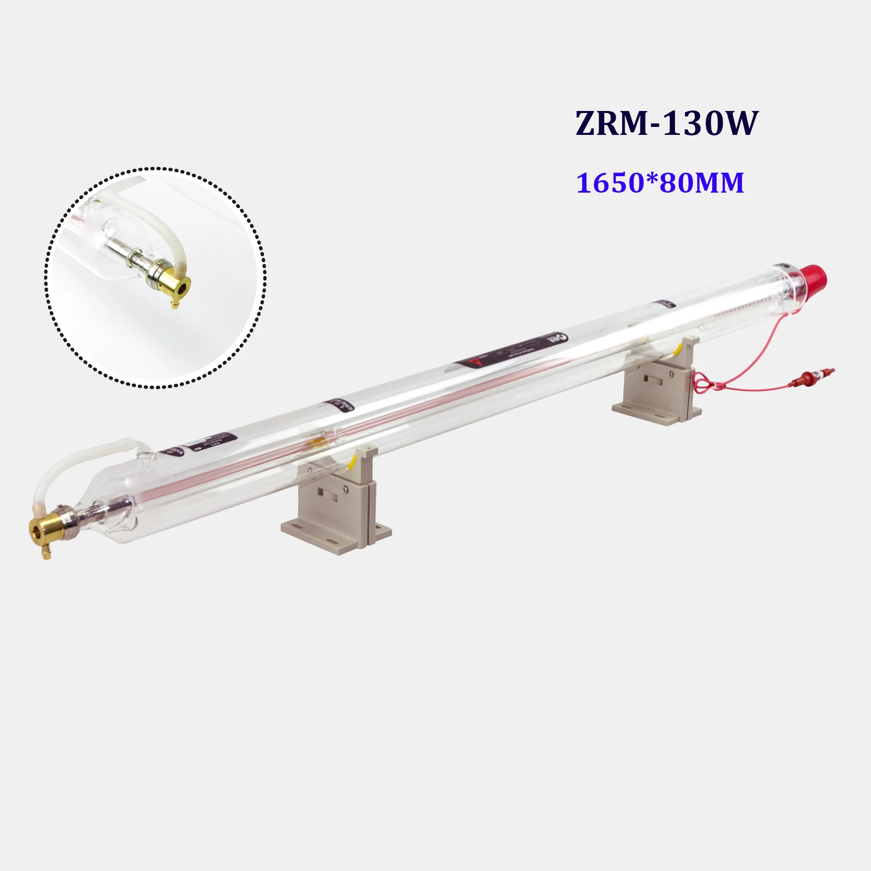 

Лазерная трубка, заводская цена, 130 Вт, 1650*80 мм, Co2 лазерная трубка, медицинская лазерная трубка зурун