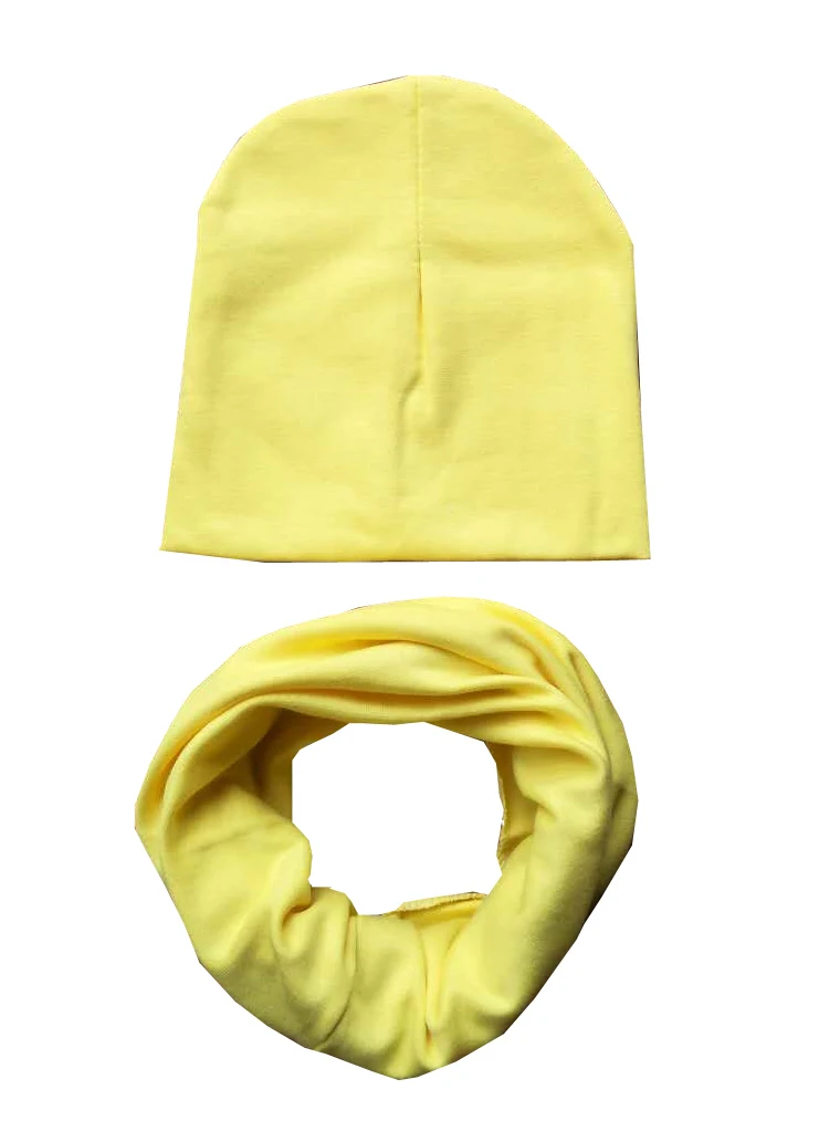 1 комплект зима-осень шапочка для малыша, девочки детский шарф шапка, вязанная крючком хлопчатобумажной ткани снуд для младенцев вязаный