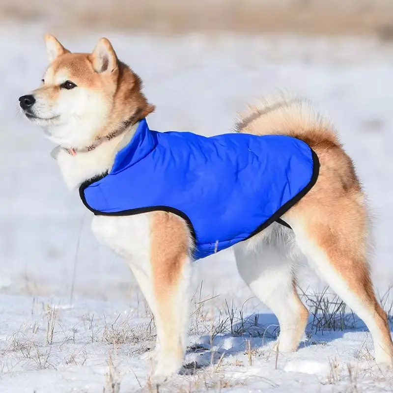 Winter clothes for dogs for Small Medium Dogs Warm Windproof Thicken Pet Padded Vest Puppy Costume For Teddy Dogs clothing