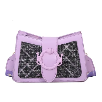 

New Women's Bags 2020 Korean Fashion Sac A Main Diagonal Bag Casual Femme Mini Square Bag