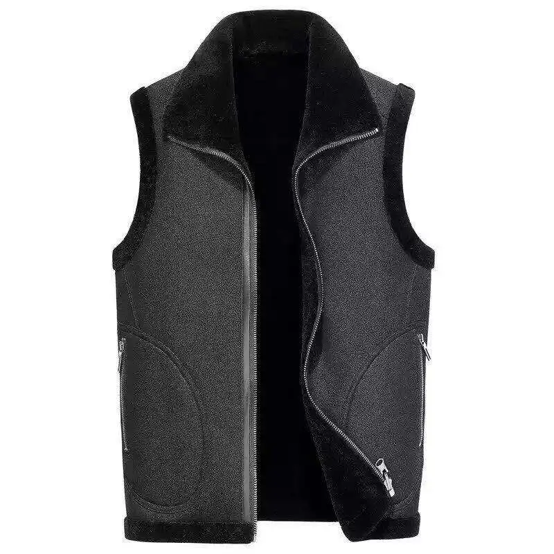 

Arlenesain custom 2019 new design just lining material cross mink fur inside men jacket deposit