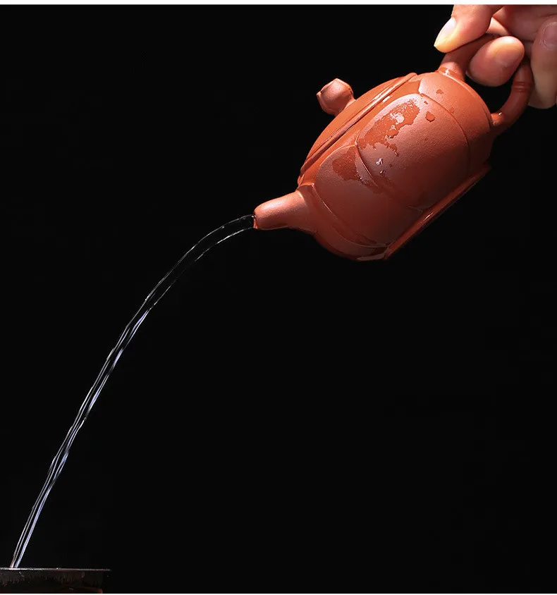 Chinese Yixing Clay Teapot Zisha Teapot Infuser Kung Fu Tea Set 230ml New Arrived Famous Handmade Pot High Quality With Gift Box