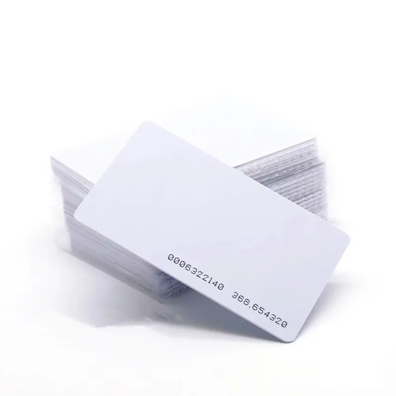 500pcs 1000pcs  RFID Cards 125KHz EM4100 TK4100 Smart Card Proximity RFID Tag Read Only for Access control