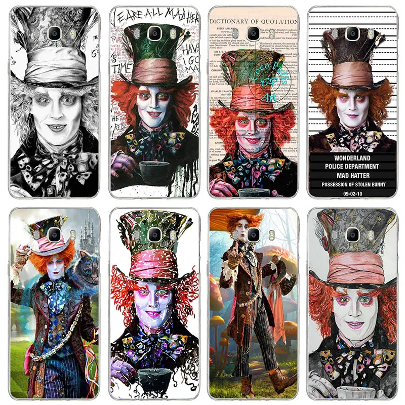 Mads Шляпник Алиса в стране чудес мягкий чехол из ТПУ с принтом &quotдля samsung Galaxy Note