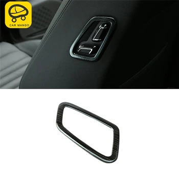 

CARMANGO for VW Volkswagen Passat B8 2017-2019 Car Passenger Seat Adjust Button Cover Trim Frame Sticker Interior Accessories