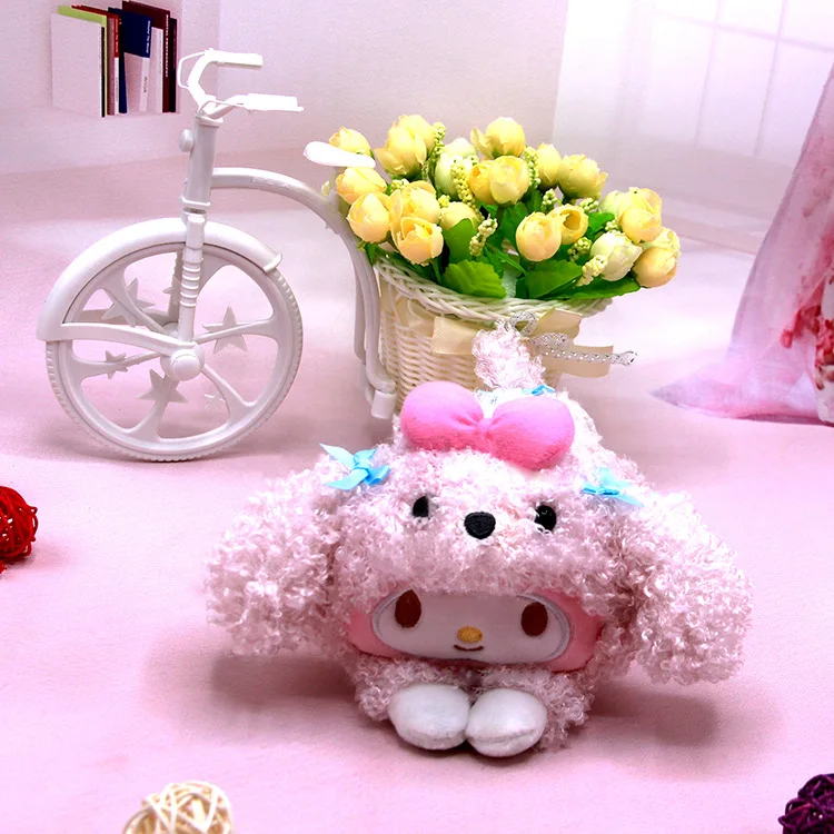 ЯПОНИЯ Sanrio Melody Kawaii собака плюшевые игрушки чучела кукла Ститч Fnaf My Melody игрушки для детей эльф Маленькие близнецы звезды - Цвет: Синий