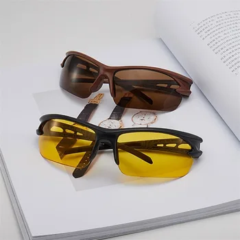 

Sunglasses Men's Sports Mirror Bicycle Riding Mirror Battery Car Windproof Sunglasses New Fashion Cool Travel Retro