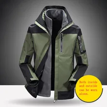 Мужская Осенняя уличная спортивная куртка зимняя Флисовая теплая водонепроницаемая ветровка альпинистская походная куртка лыжные куртки