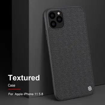 

NILLKIN Textured Nylon fiber case for iphone 11 case apple 11 Pro Max back cover durable non-slip Thin and light