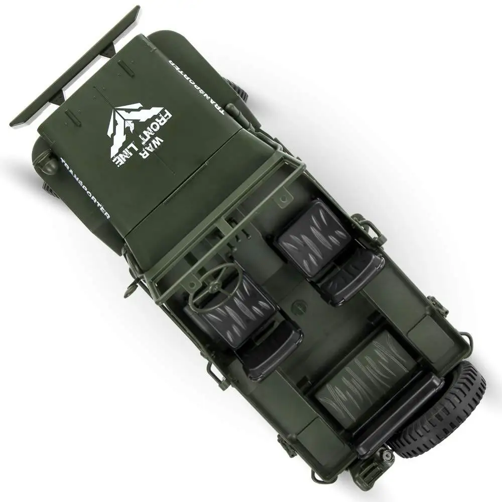 Радиоуправляемый Военный грузовик JJRC Q65 1:10 внедорожник с дистанционным