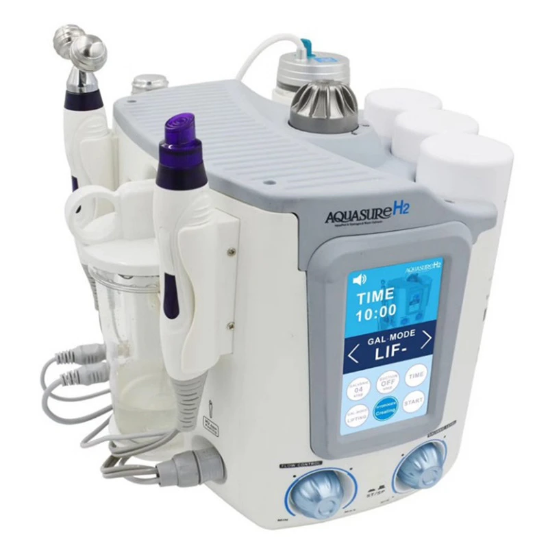 korean beauty AquaSure H2 +Aqua Facial H2O2 Aqua Peeling Skin Comprehensive Management Instrument rf skin tightening