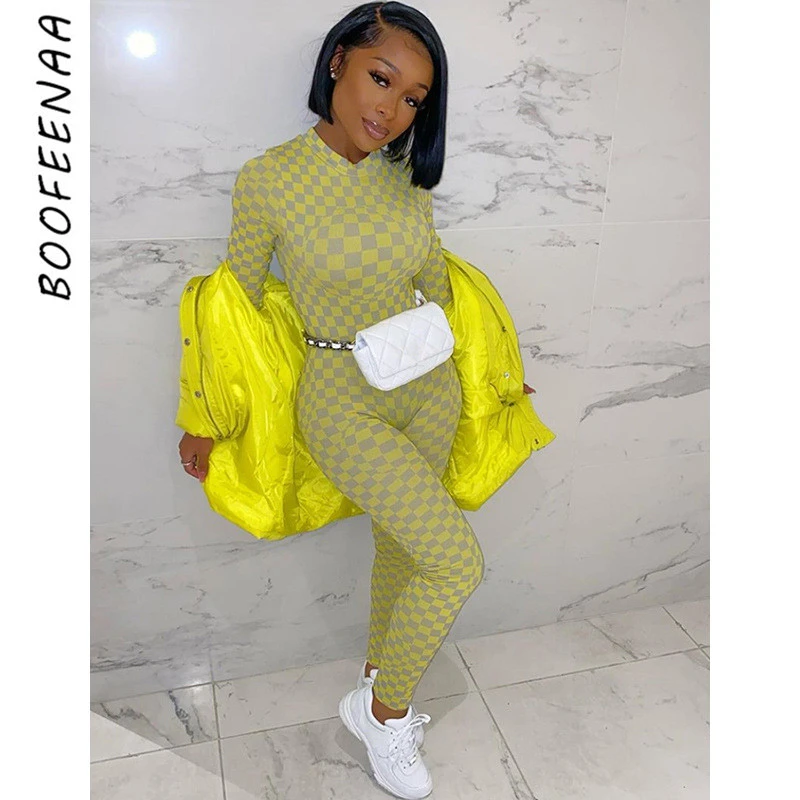 yellow one piece outfit