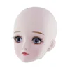 New Make-up 4D Eye Doll Head For 1/3 60cm BJD Body Nude Pink Skin Head Baby Dolls DIY Toy for Girls Gift ► Photo 2/6