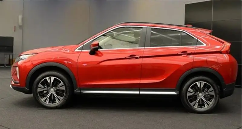 Автомобильный Стайлинг для Mitsubishi Eclipse Cross из нержавеющей стали, боковые молдинги для украшения боковой двери