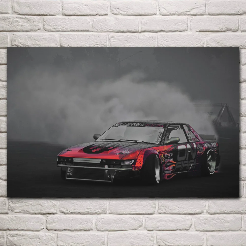 Дрифтовые автомобили Модифицированная Спортивная Автомобильная ткань