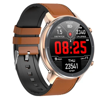 

L11 Smart Watch Bluetooth call IP68 Waterproof Heart Rate Monitor Blood Pressure 1.3 inch Full Touch Smartwatch VS L7 L9