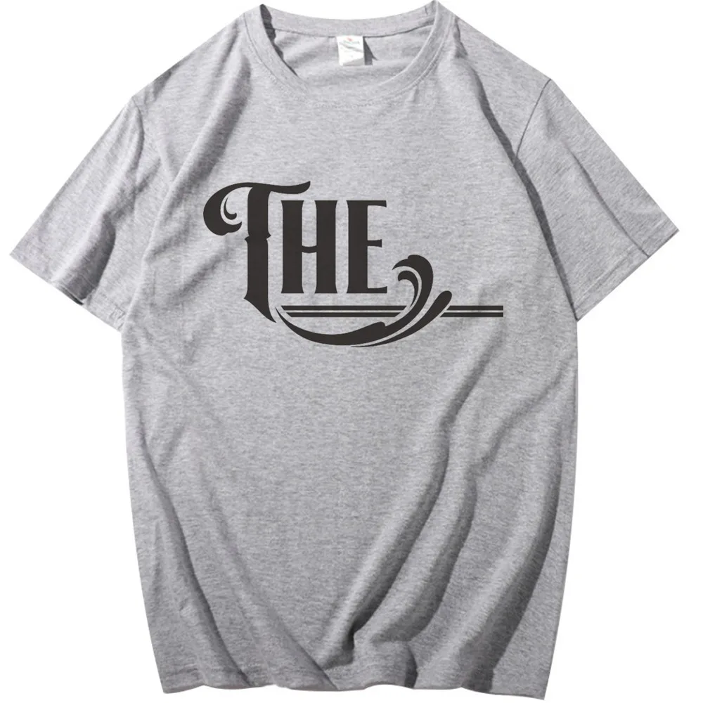 

Women's casual wild T-shirt letters graphic printing cotton T-shirt summer men and women loaded Harajuku tops