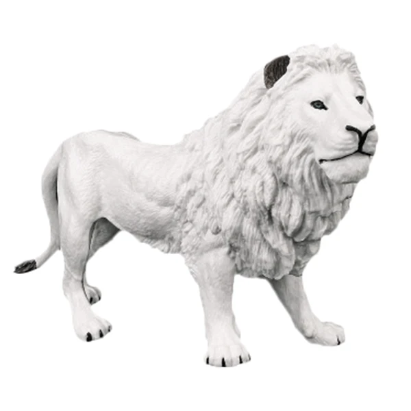white lion toy
