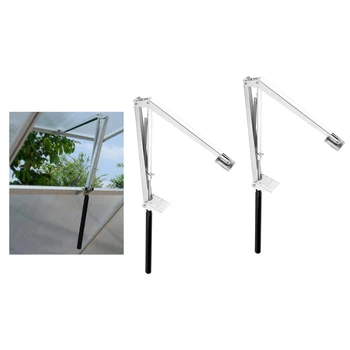 

2x Greenhouse Window Opener Automatic Adjustable Vent Opener Max. Load 7kg
