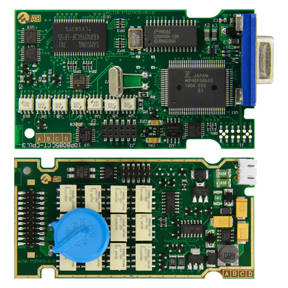 Полный чип 921815C OBD OBD2 Диагностический Инструмент obd 2 для PSA 12 шт. монитор Relys 7 шт. оптрон Ver Diagbox V7.83 для Lexia V48/V25