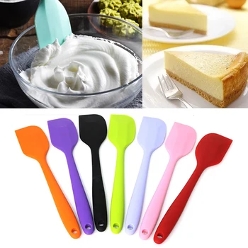 

High Quality Silicone Spatula Cream Spatula Scraper Non-stick Heat-Resistant Baking Tool MD88