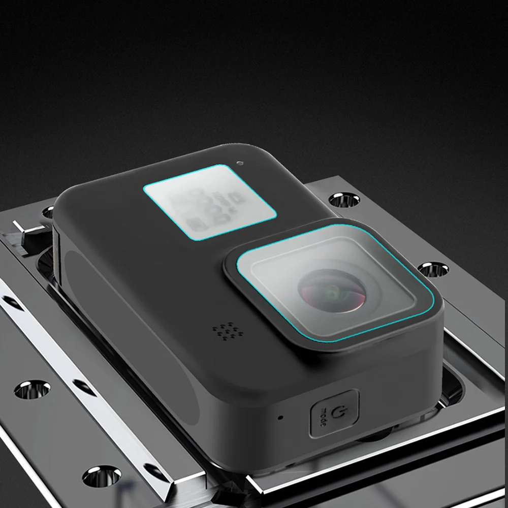 Спортивная защита для экрана камеры Защитная крышка для Gopro Hero 8 черная пленка Закаленное стекло протектор экрана ультра тонкий высокий сенсорный экран