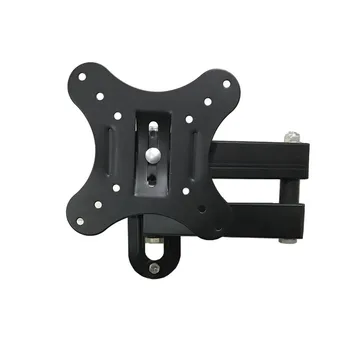

Adjustable 10KG 14-27 Inch TV Wall Mount Bracket Flat Panel TV Frame Support 15 Degrees Tilt with Small Wrench for LED Monitor