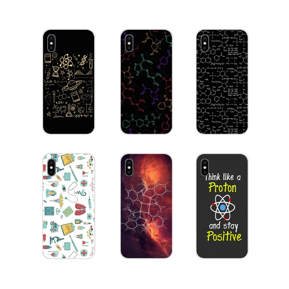 Для Apple iPhone X XR XS 11 12Pro MAX 4S 5S 5C SE 2020 6S 7 8 Plus ipod 5 6 биологии и химии аксессуары для