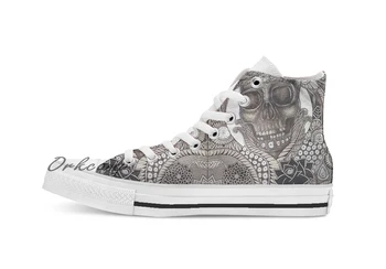 

Relic Custom Casual High Top lace-up Canvas shoes sneakers Drop shipping