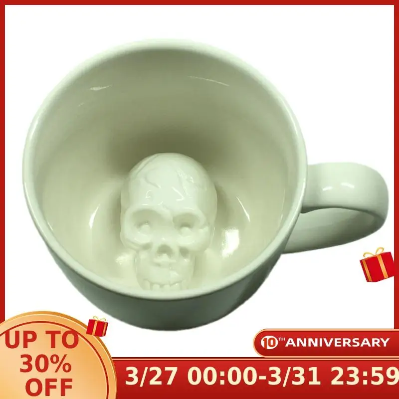 1 шт существо чашки Череп Кофе кофейная кружка в виде ужасов скелета на Хэллоуин