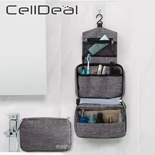 Hanging Travel Toiletry Bag for Men and Women Makeup Bag Cosmetic Beautician Folding Bag Bathroom and Shower Organizer toilettas