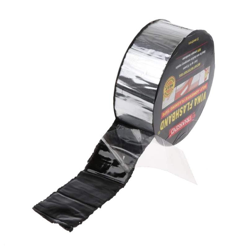 

Aluminum Foil Butyl Rubber Tape Adhesive Sealing Best for RV Roof Marine Repair 72XF