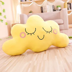 Сливовый Новые милые плюшевые игрушки Kawaii Sky серии детская подушка для сна Мягкая Блестящая звезда красное сердце подушка украшение комнаты подарок - Цвет: Сливовый