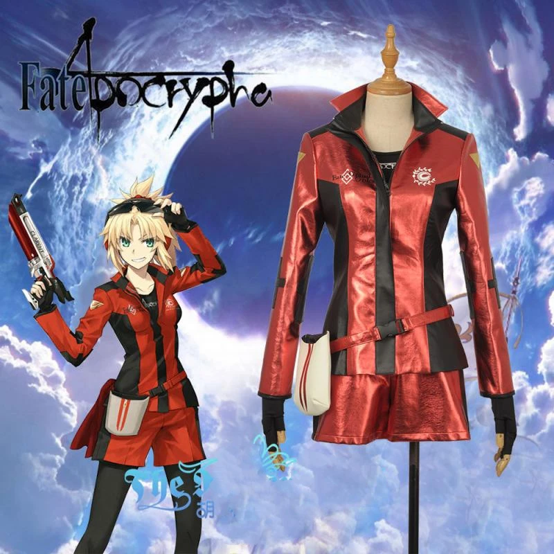Аниме Fate Grand Order Joan of Arc Mordred Карнавальный костюм Спортивный на четвертую годовщину