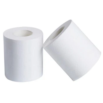 

10 rolls 80g/Roll Home Toilet Roll Paper Primary Wood Pulp Tissue Roll